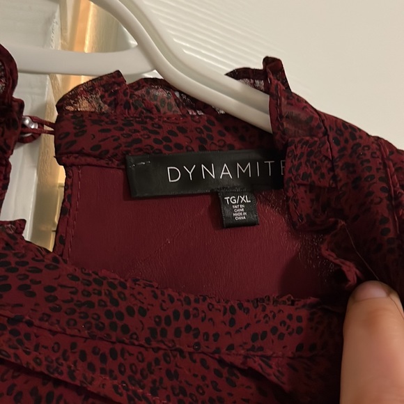 Burgundy Dress - Picture 2 of 2